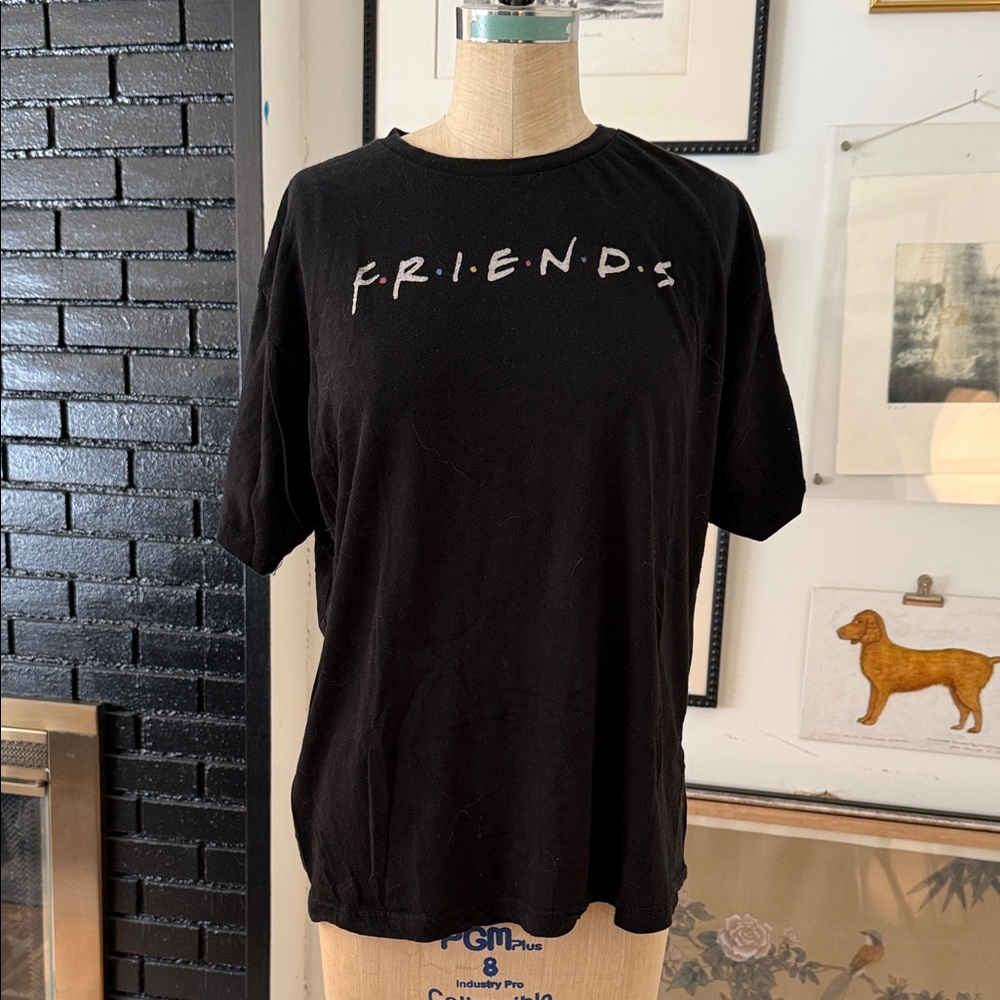 Warner Bros. Black Friends Short Sleeve Tee